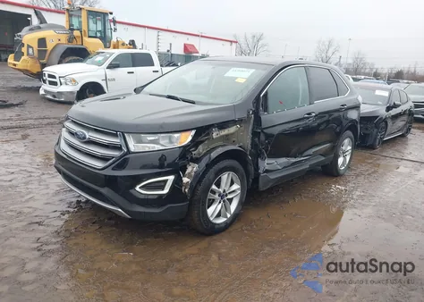 2017 Ford Edge Sel z USA, uszkodzony, nr VIN 2FMPK4J91HBB93746